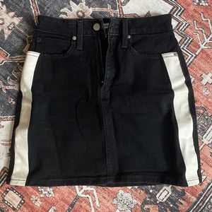 Calvin Klein Women’s Size 26 Black Denim Skirt